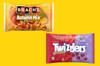 brachs candy corn and twizzlers ghosts candy bags
