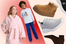 Target Clothing: Kids robe & pajama set + Women's shoes (Sketchers & Boots)
