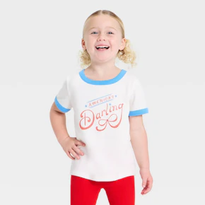 Cat & Jack Toddler Girls' Short Sleeve T-Shirt