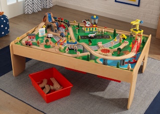 stock photo of kidkraft waterwall train set