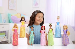 disney princess doll set