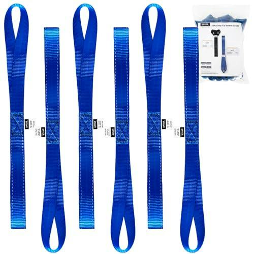 Soft Loop Tie Down Straps 6-Pack