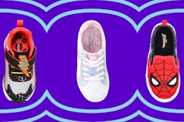 Walmart toddler character shoes