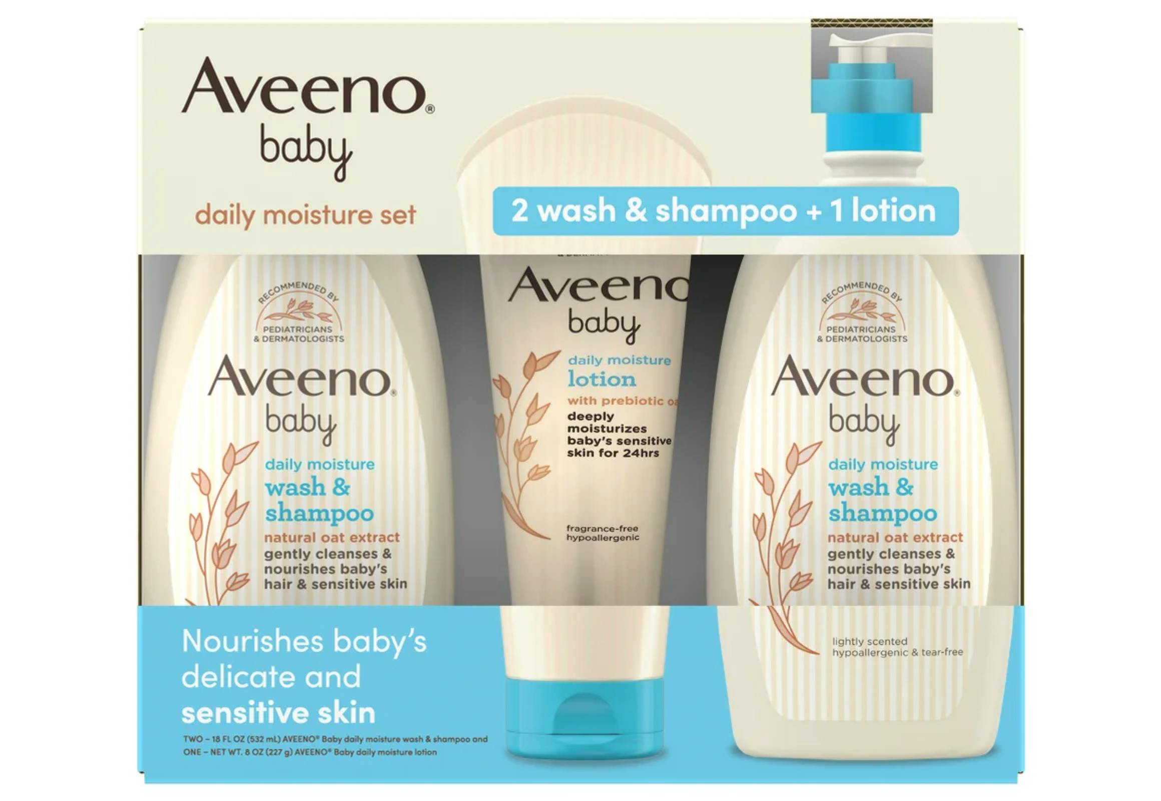Aveeno Baby Moisture Set