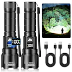 LED Flashlight 2-Pack