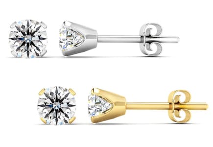 Lab-Grown Diamond Stud Earrings