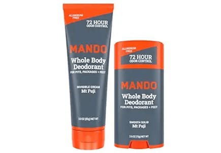 Mando Whole Body Deodorant 2-Pack