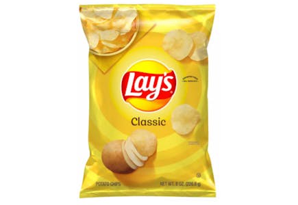 4 Lay's Chips Bags