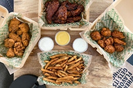 Monday Restaurant Wing Deals at TGI Fridays, Wingstop, and Smokey Bones card image