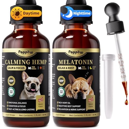 Dog Calming & Melatonin Drops