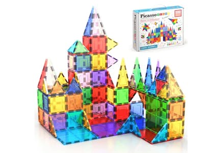 Magnetic 3D Blocks Construction Set