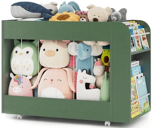 Kids Bookshelf and Toy Organizer