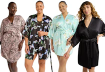 Joyspun Women’s Satin Robe