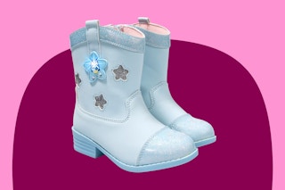 Stock image of the Bluey Toddler Western Boots