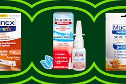 mucinex medicine on a grid