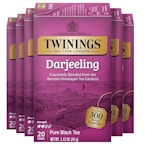Twinings Darjeeling Black Tea 6-Pack