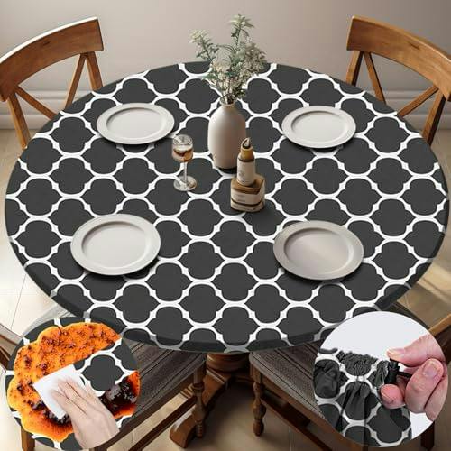 Fitted Round Tablecloth