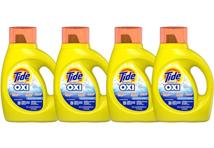 4 Tide Simply Detergents