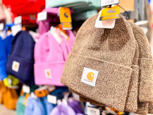 Carhartt Winter Clearance: $10 Hats, $15 Joggers, $30 Hoodies, and More card image