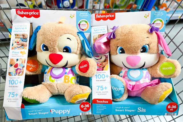 Fisher-Price Laugh & Learn Pup, Only $10.50 With Digital Savings at Walmart card image