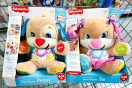 Fisher-Price Puppy Plush, Only $9 at Walmart (Reg. $18) card image