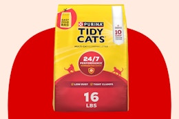 a bag of cat litter