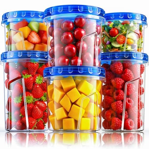 Freezer Storage Containers 6-Pack