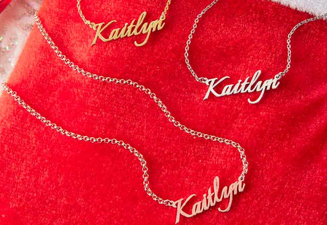 Customized Jewelry Pieces, as Low as $9 at Zulily (Reg. $70+) card image