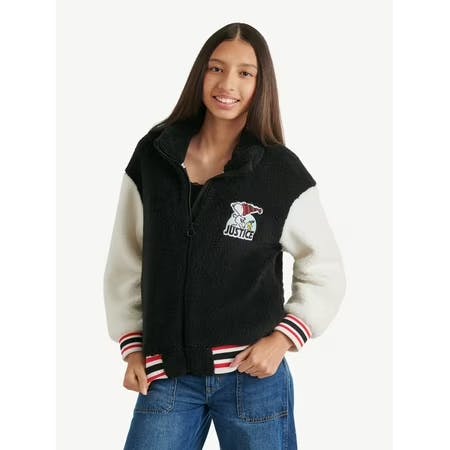 Kids' Snoopy Sherpa Jacket