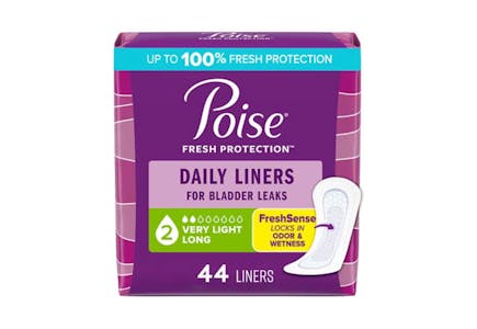 3 Poise Liners