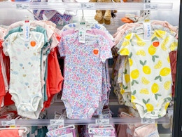 Carter's Baby Target Sale: $1.50 Bodysuits, $3.66 Sleep & Plays, and More card image