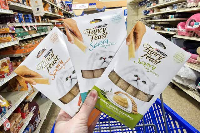 Fancy Feast Puree Naturals, Only $2.24 at PetSmart — Save 44% card image