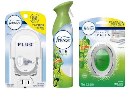 4 Febreze Products