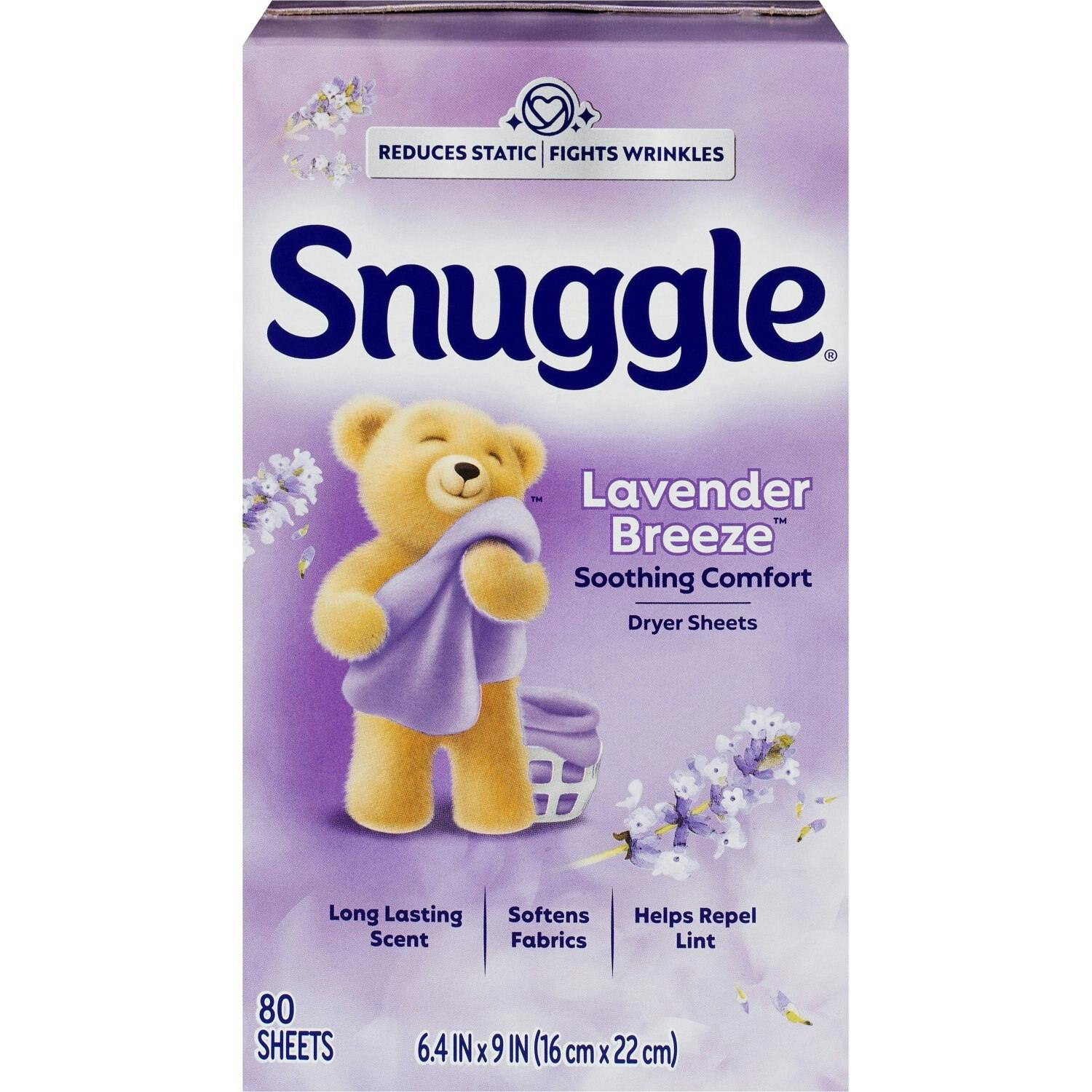 2 Snuggle Dryer Sheet Boxes
