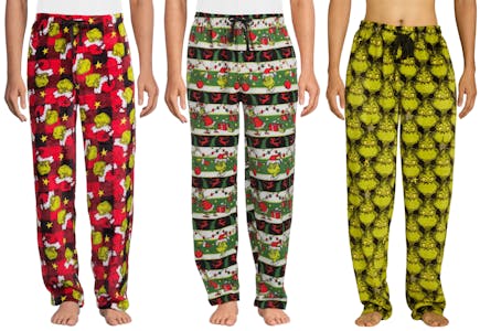 Men's Grinch Pajama Pants