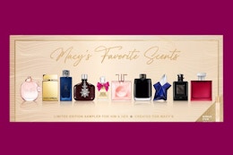 This 11-Piece Fragrance Sampler Is Now Just $10 at Macy's (Reg. $40) card image