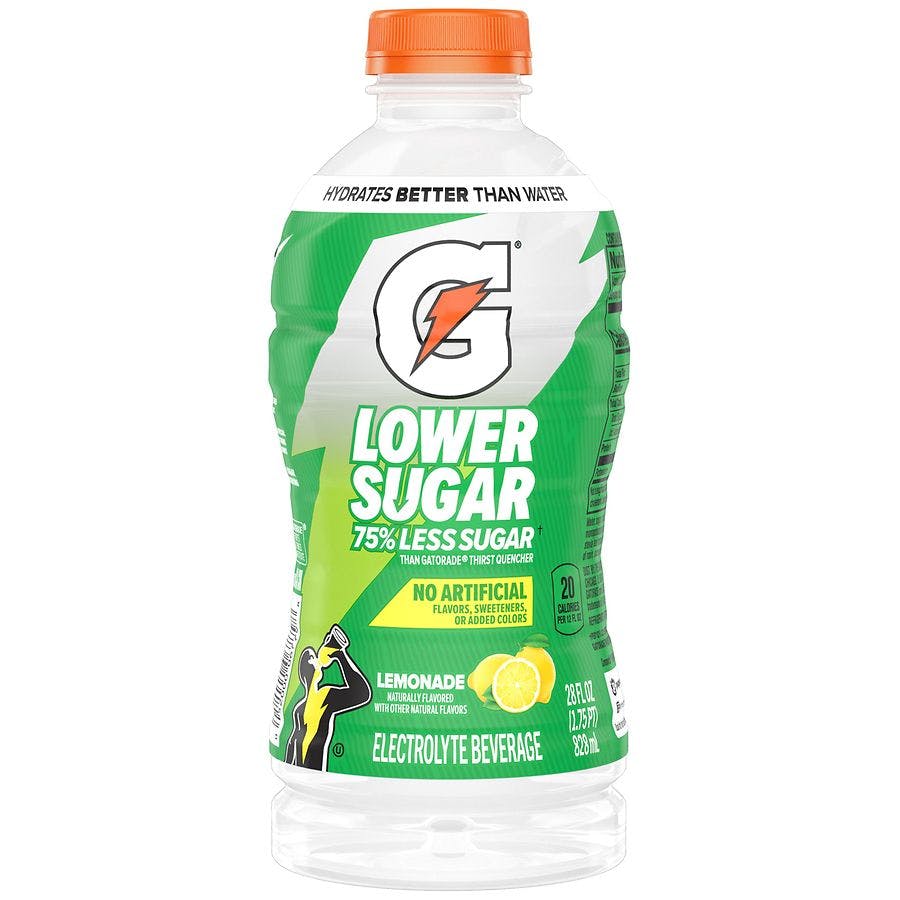 3 Gatorade Lower Sugar Bottles