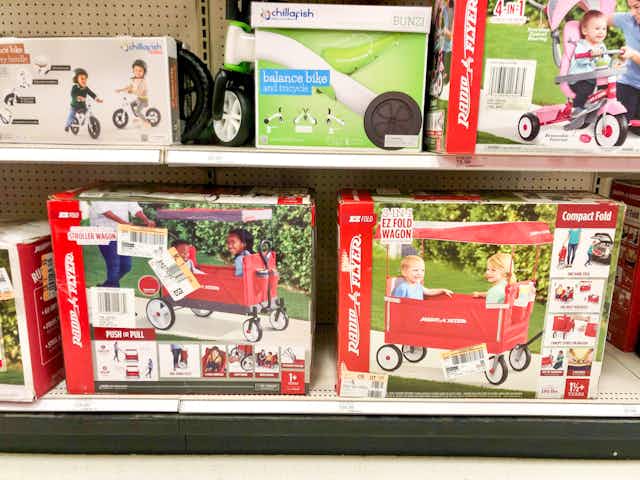 Radio Flyer Convertible Stroller Wagon, Only $87.87 at Target (Reg. $125) card image