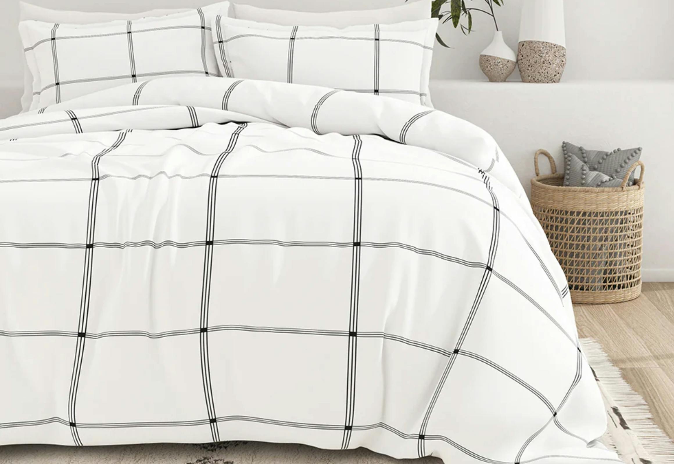 Linens & Hutch 3-Piece Duvet Cover Set