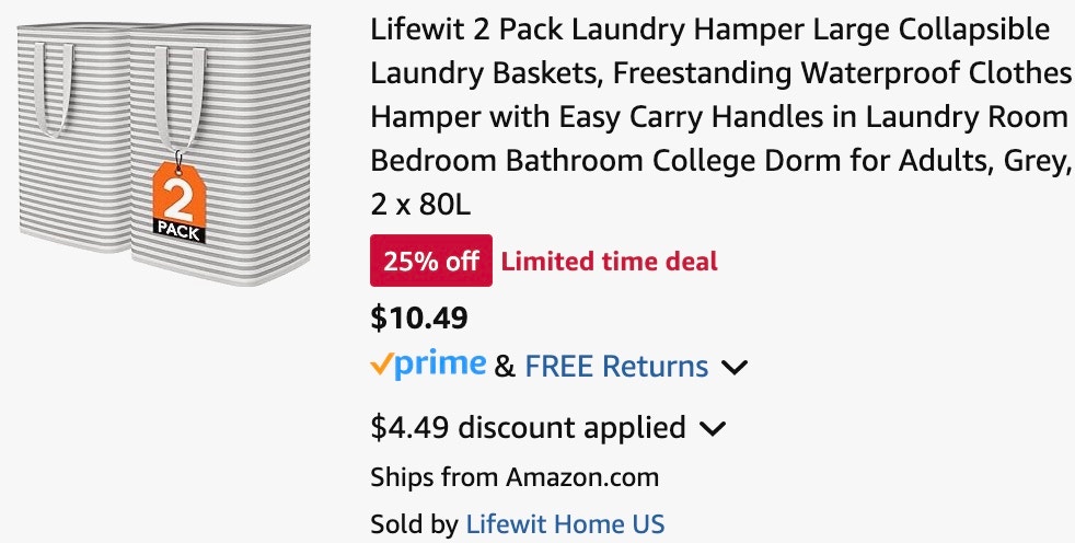 amazon-lifewit-laundry-hamper-cart