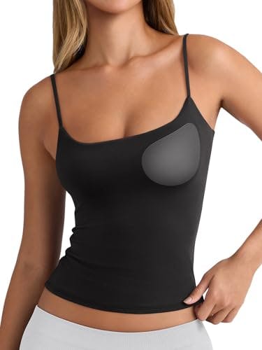 Women's Tank Top with Built-in Bra