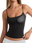 Women's Tank Top with Built-in Bra