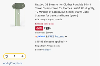 Clothes Steamer Discount