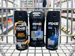 axe doedorants in walgreens cart