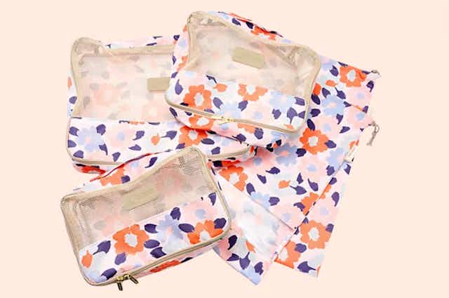 Get 3 Packing Cubes, a Shoe Bag, and a Laundry Bag for $28 Shipped at QVC card image
