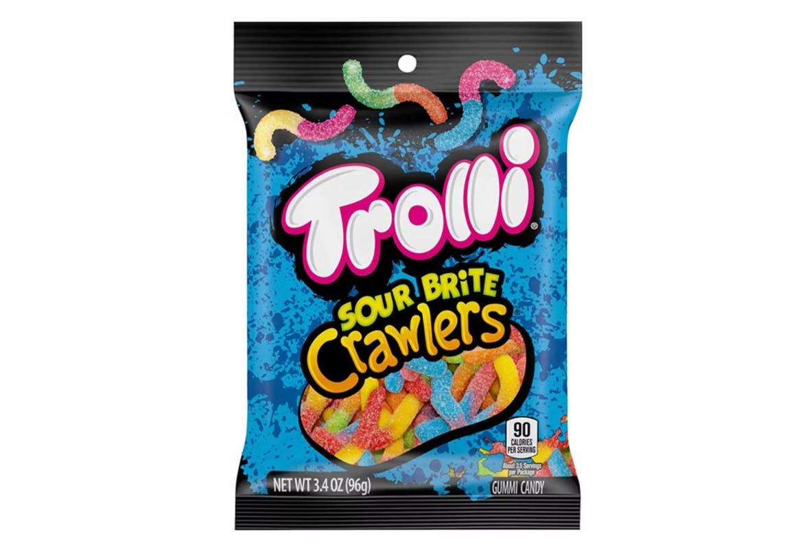 2 Trolli Sour Brite Crawlers Bags