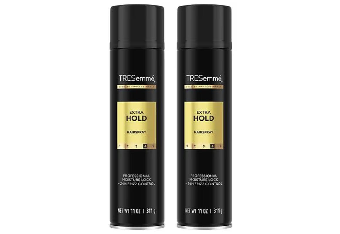 2 TRESemmé Hairsprays