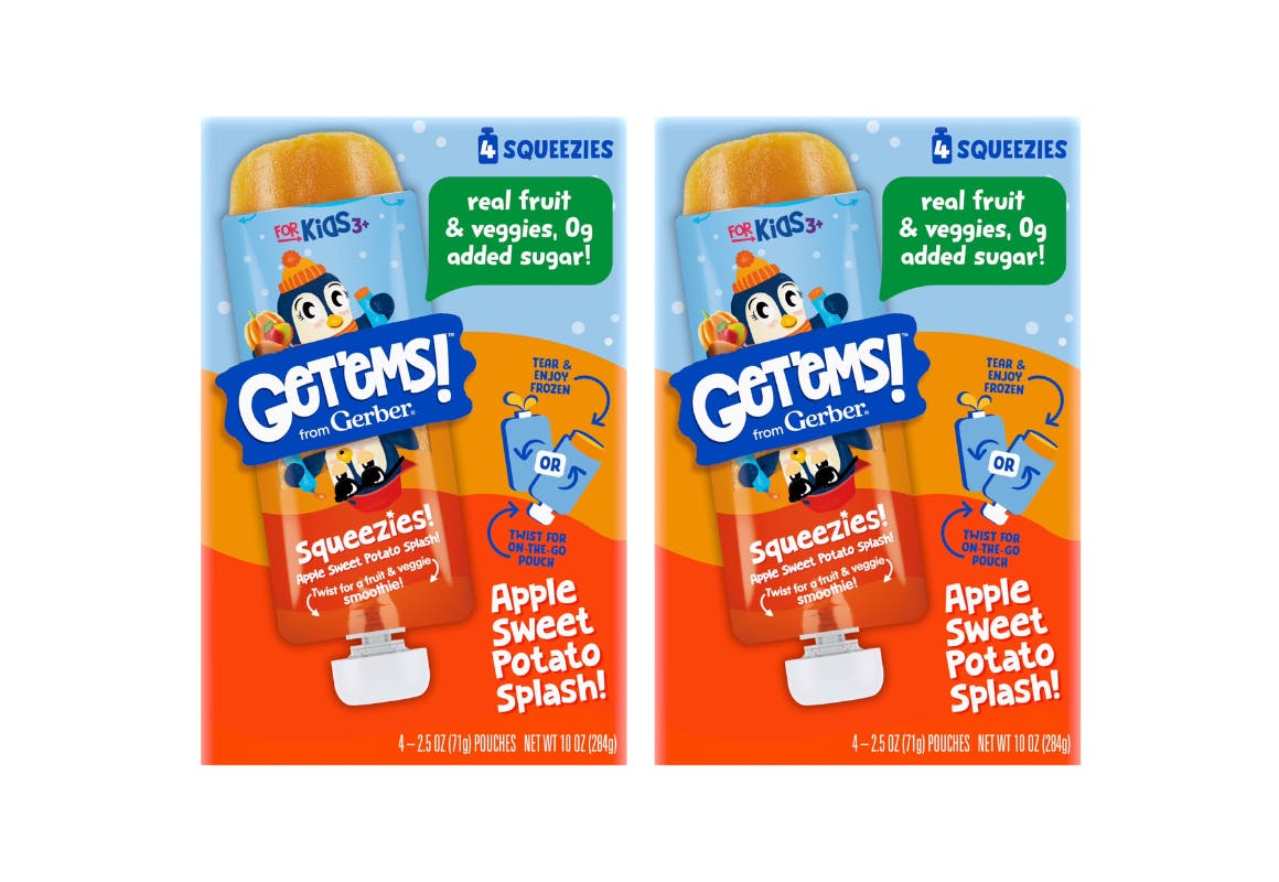 2 Get’ems!® from Gerber® 4-Packs