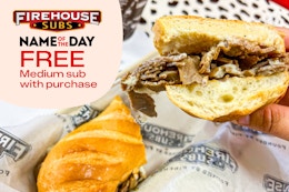 Firehouse Subs Name of the Day: How to Get a Free Sub card image