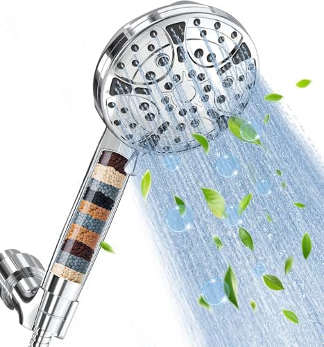 Filtered Shower Head with Handheld